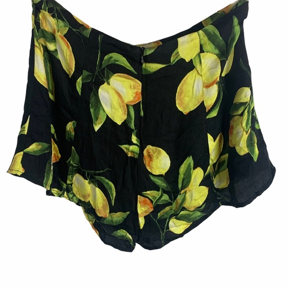 Wild Honey shorts lemon NWT Black High Rise Boho Small lightweight - Picture 4 of 7